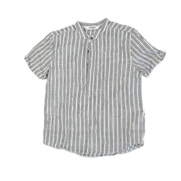 LC Waiki Other - LC Waiki Boys Blue Stripe Button Down Short Sleeve size: 7-8 Years